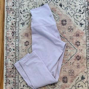 lululemon athletica Light Purple Leggings